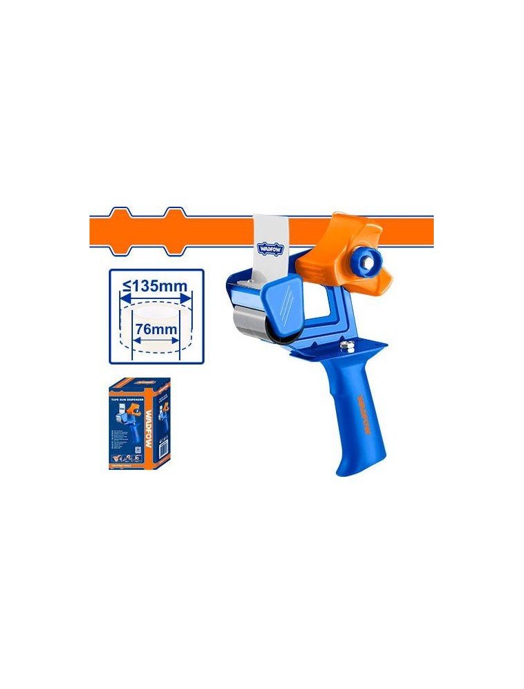 Tape Gun Dispenser with Maximum Cutting Diameter 55mm x 165mm - image 2