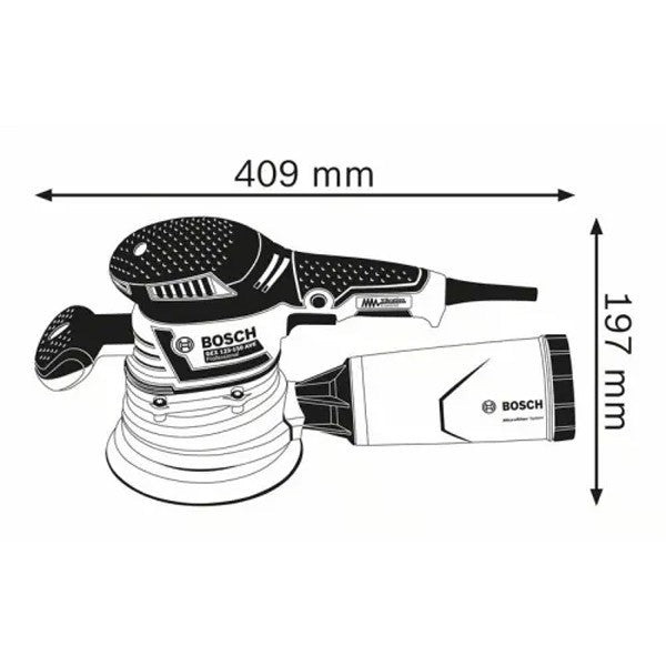 Ponceuse excentrique 400w - image 3