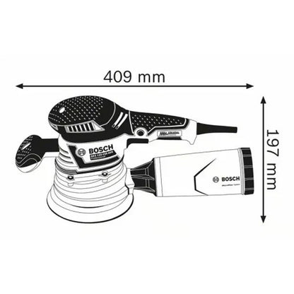 Ponceuse excentrique 400w - image 3