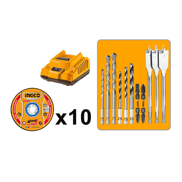 Pack Visseuse 20V/Boulonneuse à choc20V/2Batteries - image 4