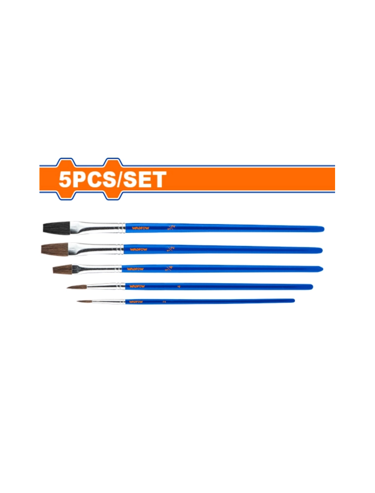 JEU 5 PINCEAUX FILET