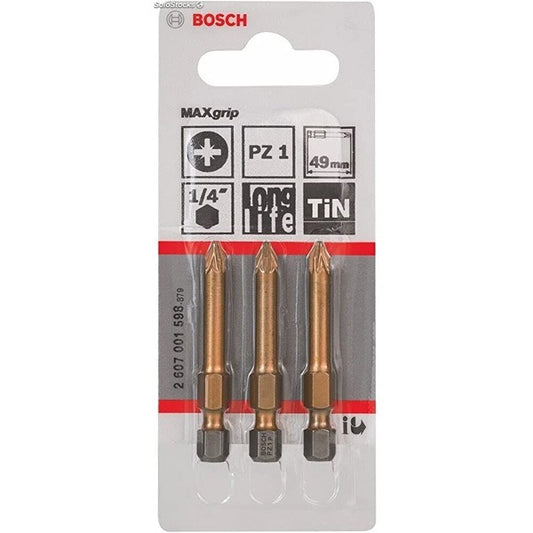 Jeu de 3 embouts max grip pz1-49