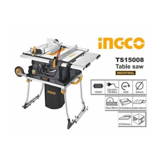 Scie circulaire sur table 1500w amovible