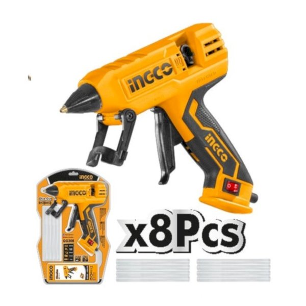 Pistolet à colle 30w(220w) + 8 bâtonnets de colle - image 2