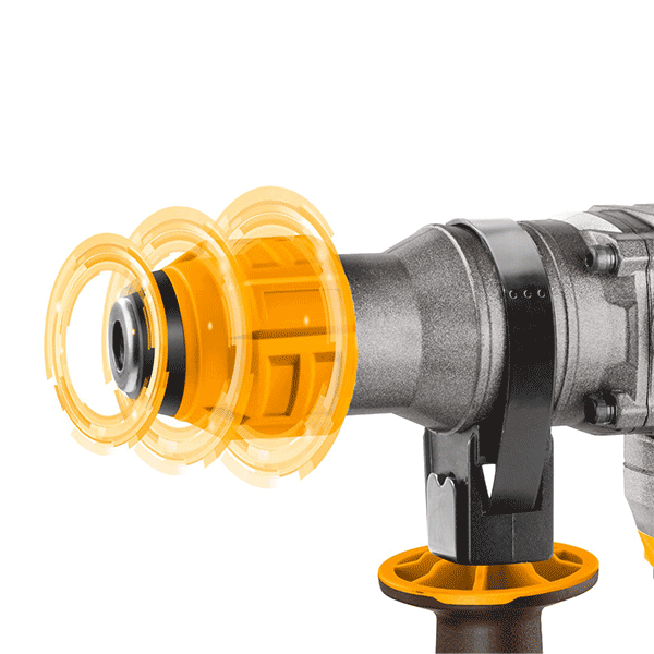 Marteau perforateur SDS Plus 1500W 32mm + 5 access - image 4