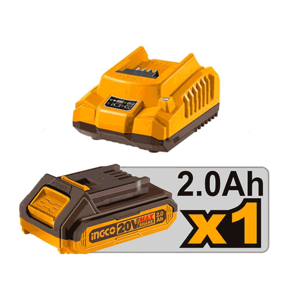 Cisaille droite 20V 1Batterie - image 4
