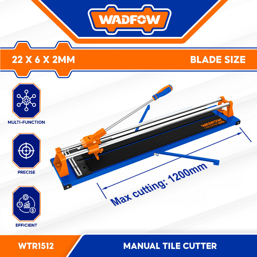 1200mm x 14mm Manual Tile Cutter