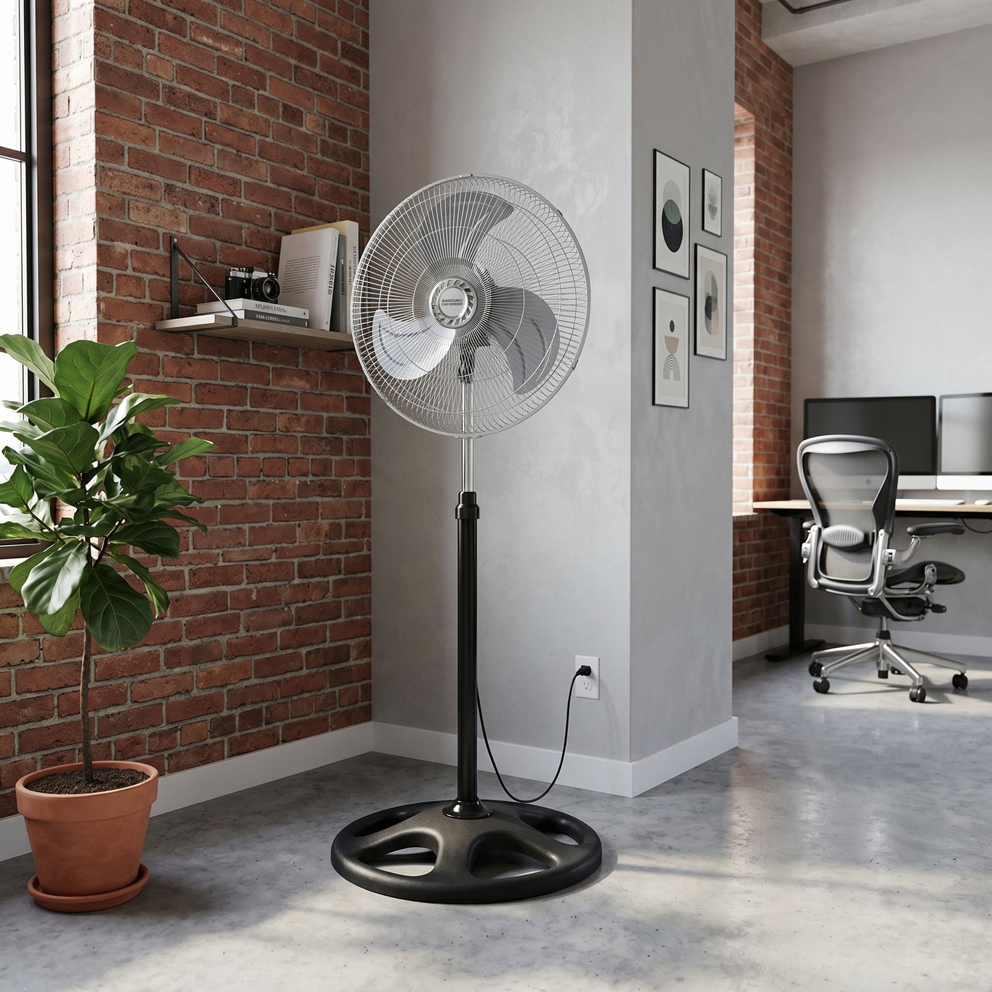 VENTILATEUR SUR PIED 18''