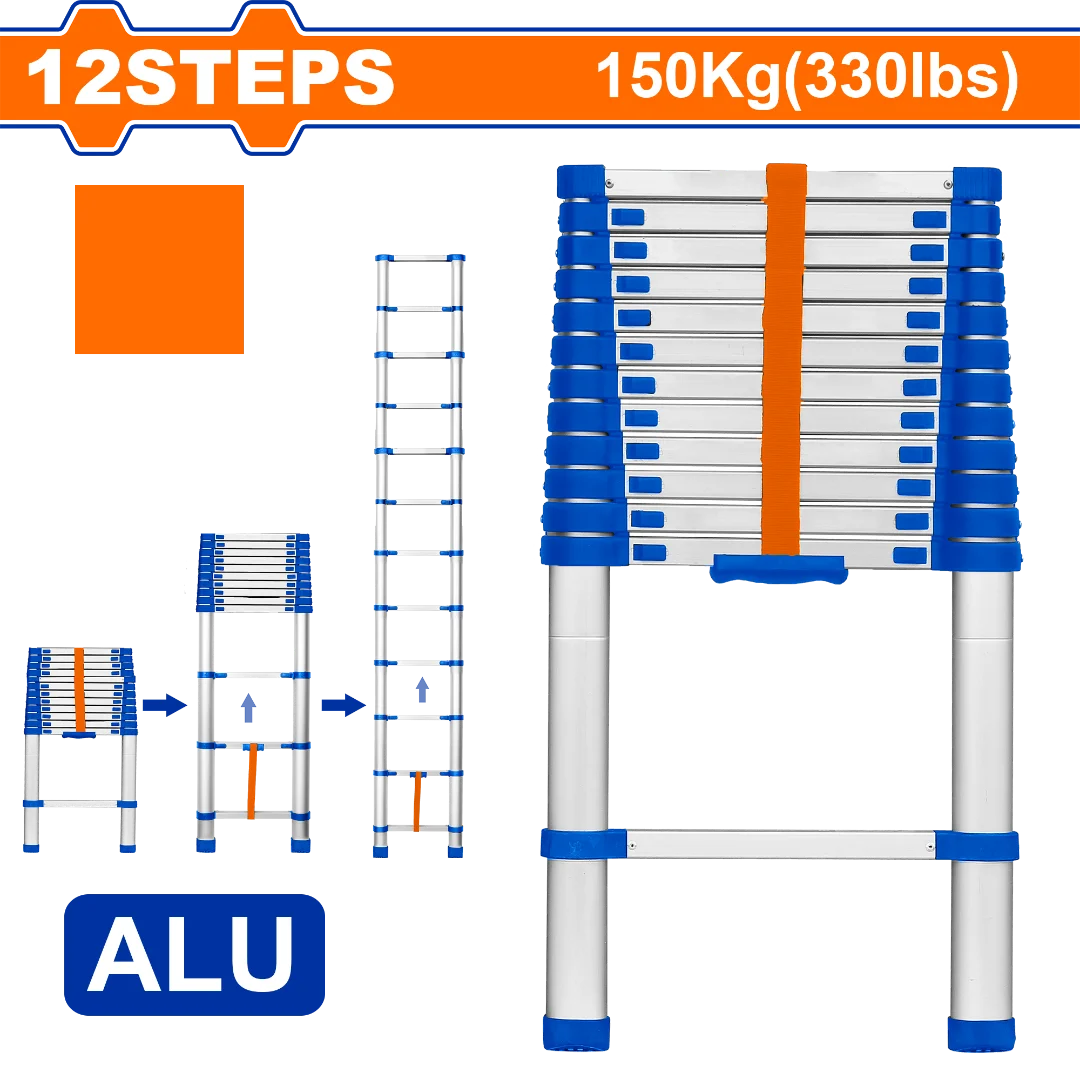 ECHELLE TELESCOPIQUE ALUMINIUM 3.8M