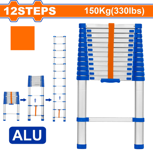 ECHELLE TELESCOPIQUE ALUMINIUM 3.8M