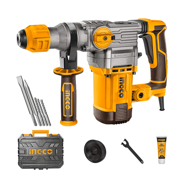 Marteau perforateur SDS Plus 1500W 32mm + 5 access