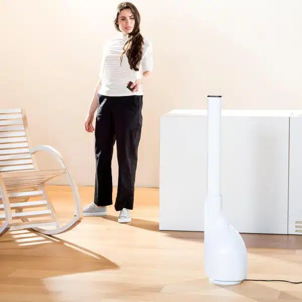 Ventilateur Colonne Sans Pales Babel Invisible TF8 – Ultra Silencieux, 30W, Télécommande