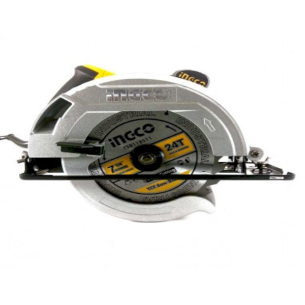 Scie circulaire 185mm 1400w + 1 lame ss - image 4