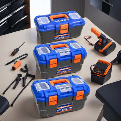 Jeu de 3 Boîtes à Outils en Plastique – 13", 16" et 19"