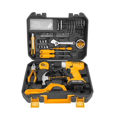 Coffret visseuse 12v + 127 outils/accessoires