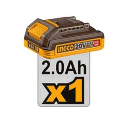Visseuse Pour Cloisons Sèches Avec 1 Batterie 2.0Ah +Chargeur Ingco - image 4