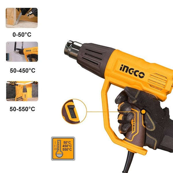 Décapeur thermique 2000w+3 buses +1racleur - image 3
