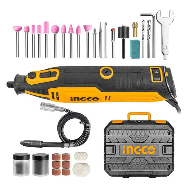 Mini perceuse + 109 accessoires en coffret 130w