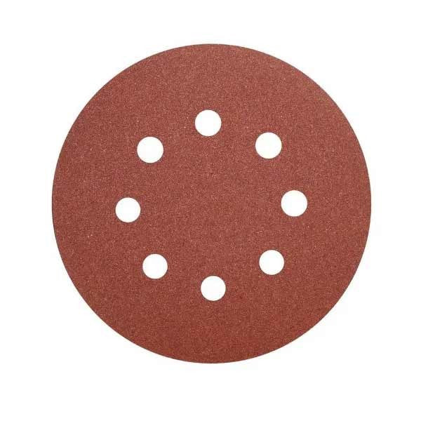 Jeu feuilles abrasives ponceuse orbitale 5pcs 125mm - image 2