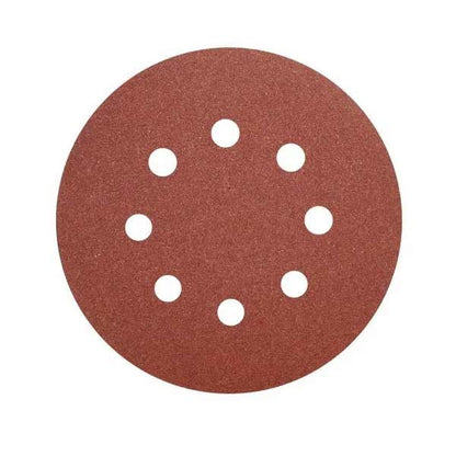 Jeu feuilles abrasives ponceuse orbitale 5pcs 125mm - image 2